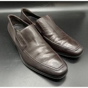 Bruno Magli Raging Dress Shoes Size Mens US 10 M ‎ Brown Leather Made In ITALY